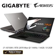 GIGABYTE - AORUS 15G WB/16 電競筆電 - 黑