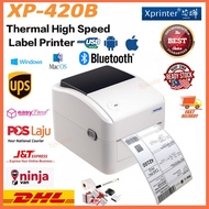 XP-420B Thermal Printer A6 Label 1D 2D QR Barcode Label  Air Waybil for Sticker Printer Barcode Printer
