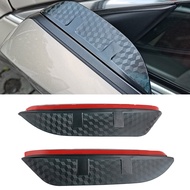 For Hyundai Elantra 2004-2022 Auto Car Side Rear View Mirror Rain Visor Carbon Fiber Texture Eyebrow Sun Shade Snow Guard Cover