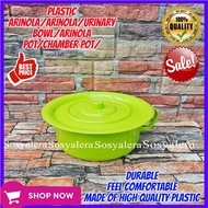 Sosyalera Plastic Arinola/Arinola/Arinola Pot/Chamber Pot/Urinary Bowl/Comfortable Bowl/Bowl/Arinola