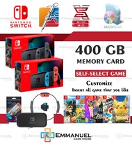 Nintendo Switch - SX Core Jailbreak System with Games - Customization by Self Select Game - up to 512GB with Ring Fit
