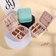 [Ready Stock]Jewellery Box Portable Multifunctional Travel Wedding Gift Door Gift Berkat kahwin(3 Colors)