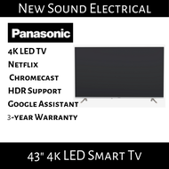 Panasonic TH-43GX650S 43 Inch 4K Smart LED TV (GX650 Series) 3-years Local Warranty
