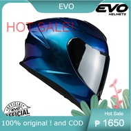 【EVO】 Hot Sale EVO SVX-02 Prizm Full Face Dual Visor Helmet fcQ5