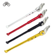 SILVEROCK Aluminum Bike Kickstand Parking Stand for Brompton 3Sixty Pikes Trifold Folding Bike Side Kick Stand Bike Parts Lightweight