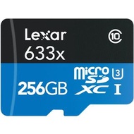 LEXAR - LEXAR MICROSDXC 633X 256GB 連SD卡轉接器