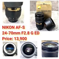 NIKON AF-S 24-70mm F2.8 G ED