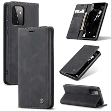 100 Buah/Lot Casing Kulit CaseMe 013 untuk Samsung A52 A72 A32 A42 A31 A12 S21 S20 FE Ultra Plus Sampul Dompet Penyimpan Kartu 5G