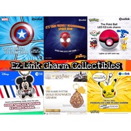 🚨LIMITED EDITION🚨EzLink Charm (Harry Potter / Captain America / Spider Man / Pikachu / Poke Ball / Mickey Mouse) Ez Link