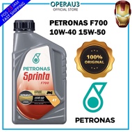 ✩Petronas Sprinta F700 Semi Synthetic Motor ENGINE Oil 10W4015W50 4T✶