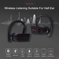 ✅TWS-X8 Jieli Program 5.0 In-Ear Earhook Bluetooth Headset