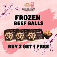 [Blanco Court Beef Noodles] Buy 2 Free 1 CNY Special - Frozen Premium Beef Balls [Redeem in Store]