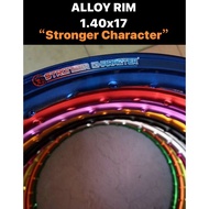 ALLOY RIM 140X17 STRONGER CHARACTER // ( 36 LUBANG ) 140 X 17 GELONG GELUNG
