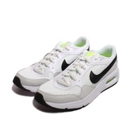 NIKE 女/大童 NIKE AIR MAX SC (GS) 網布氣墊緩震慢跑鞋 灰白螢光綠 - CZ5358105