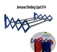 jemuran tempel/dinding