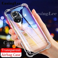 Casinglee for Honor X7 X8 X9 case Soft Transparent Full Protection clear Back Cover Casing hp Honor X9 X7 X8 5G Phone cases cover