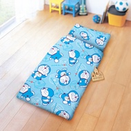 享夢城堡 精梳棉鋪棉冬夏兩用4x5兒童睡袋-哆啦A夢DORAEMON 經典-藍
