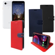 CITY都會風 Google Pixel 3a 插卡立架磁力手機皮套 有吊飾孔