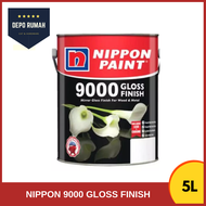 5Litre Nippon Paint 9000 High Gloss Finish Warna 5L