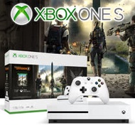【Microsoft 微軟】Xbox One S 1TB 湯姆克蘭西:全境封鎖2 同捆組