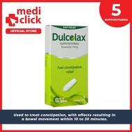 ஐ✱Dulcolax Adult supp 10 mg 5's - Mediclick