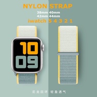 NEEKFOXสายรัดข้อมือไนล่อนสำหรับApple Watch 5,ขนาดสายรัดข้อมือ44มม. 40มม. สายนาฬิกาข้อมือสปอร์ตขนาด42มม. 38มม. 4 3 2 1 38 40 44มม.