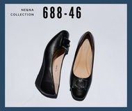 รองเท้าเเฟชั่นผู้หญิงเเบบคัชชูส้นเตี้ย No. 688-46 NE&NA Collection Shoes