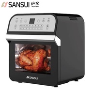 SANSUI山水 12L旋風空氣烤箱-黑SAF-553W