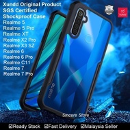 Realme 7 6 5 5i 5S 6i 5 Pro XT X2 Pro X3 Super Zoom C11 C12 C15 Narzo 20 Xundd ShockProof Phone Case Casing Cover