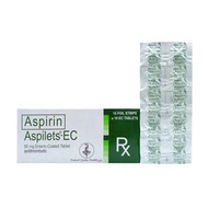 Rx: Aspilets - EC 80 mg Tablet