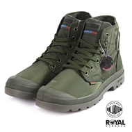 Palladium Pampa Puddlelite 軍綠色 雨傘布 防水款 輕量 高統 男女款 NO.B0058【新竹皇家】