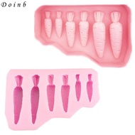 Vegetable different size radish shape cake silicone mold cake decoration tool chocolate cupcake candy clay mold resin molds