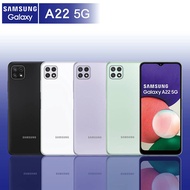 SAMSUNG A22 5G 4GB/64GB 6.6吋 (贈玻璃貼+保護殼)【認證福利品】灰