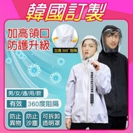 【K.W.】防疫防風防飛沫夾克防護外套獨家訂製可拆式面罩(共2色)