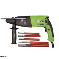 RYU Rotary Demolition Hammer Drill RRH 26 mm / Mesin Bor Bobok Beton 850 W / 26mm sedia juga redfox rotary hammer