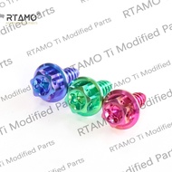 Rtamo-Bolt Titanium alloy nmax/aerox/xmax cnc body screws M5x15 air filter screws M5x20/25 and M6x15/20 available