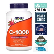 (Ready Stock) Now Foods, C-1000, 250 Tablets