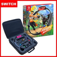 【現貨供應】任天堂 Switch 健身環大冒險同捆組+健身環專用豪華全配件立架收納包+玻璃貼+果凍套類比套組