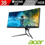【Acer 宏碁】Predator X35 35吋21:9曲面專業電競螢幕