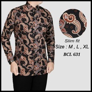 Men's Batik Shirt Slimfit Batik Shirt For Men Batik Shirt Bcl 631