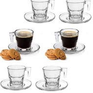 80ml Espresso Shot Cup (set Of 6pcs) / Espresso Shot Glass / Kopo Glass