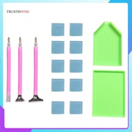 5D Diamond Painting Tools Kit DIY Art Rhinestones Craft Accessories Set