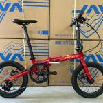 《免費送貨+送頭盔》JAVA X2-9S - 16吋 9速 油壓碟剎 啤令轆 摺疊單車*方便收藏*