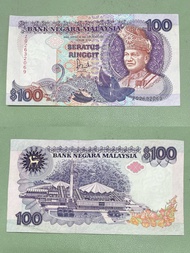 Duit Lama Malaysia RM100 ( Jaafar )