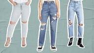 Ladies Jeans Ripped bundle