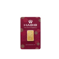 HABIB 10G 999.9 GOLD BAR - LONDON BULLION MARKET ASSOCIATION LBMA CERTIFIED GOLD BAR