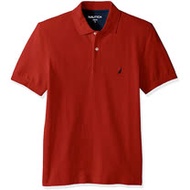 NAUTICA 2020男時尚經典棉質紅色短袖POLO【預購】