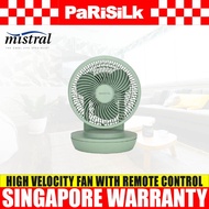 Mistral MHV901R-GN Mimica High Velocity Fan With Remote Control (9inch)