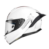 Motorax 安全帽 R50s 極光白 斜向進氣設計 可全拆洗 浮動式鏡片 雙D扣 亞洲頭型 全罩《比帽王》