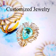 Lohaspie Customized Jewelry Service 925 Silver or Real Gold Metal with Natural Gemstone or Diamond Unique High-quality Fine Jewelry